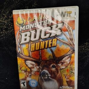 Nintendo Wii Cabela's Monster Buck Hunter
